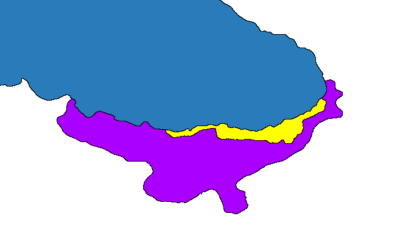 Map of the Tuzcuoglu rebellion against the Ottomans