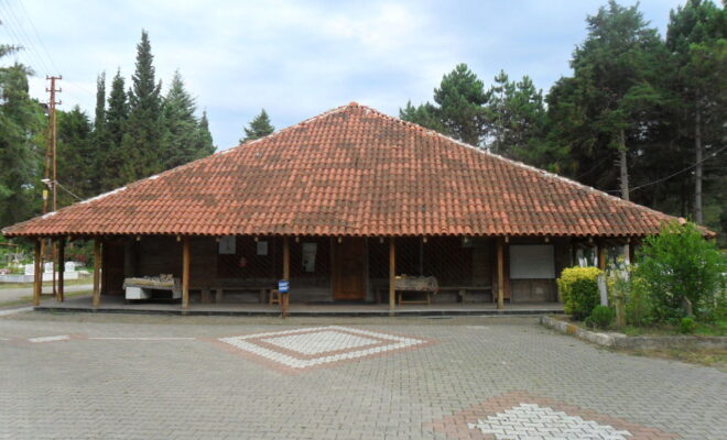 A historic wooden Black Sea mosque