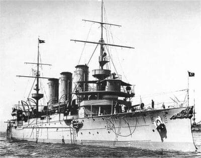 The Ottoman cruiser Hamidiye