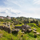 Ruins of the Petra fortress in Lazica