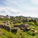 Ruins of the Petra fortress in Lazica