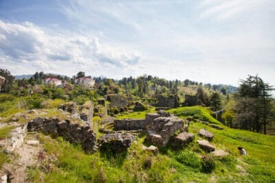 Ruins of the Petra fortress in Lazica